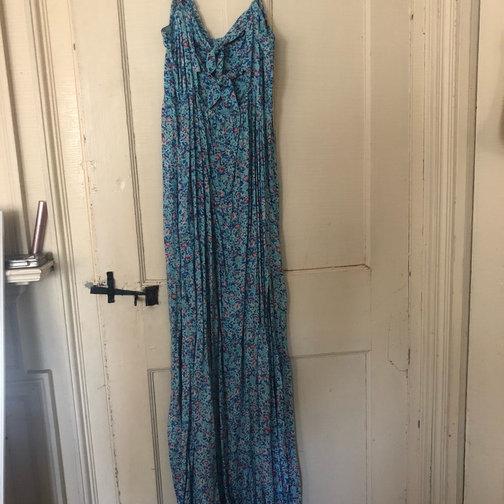 Floral maxi dress, hollister